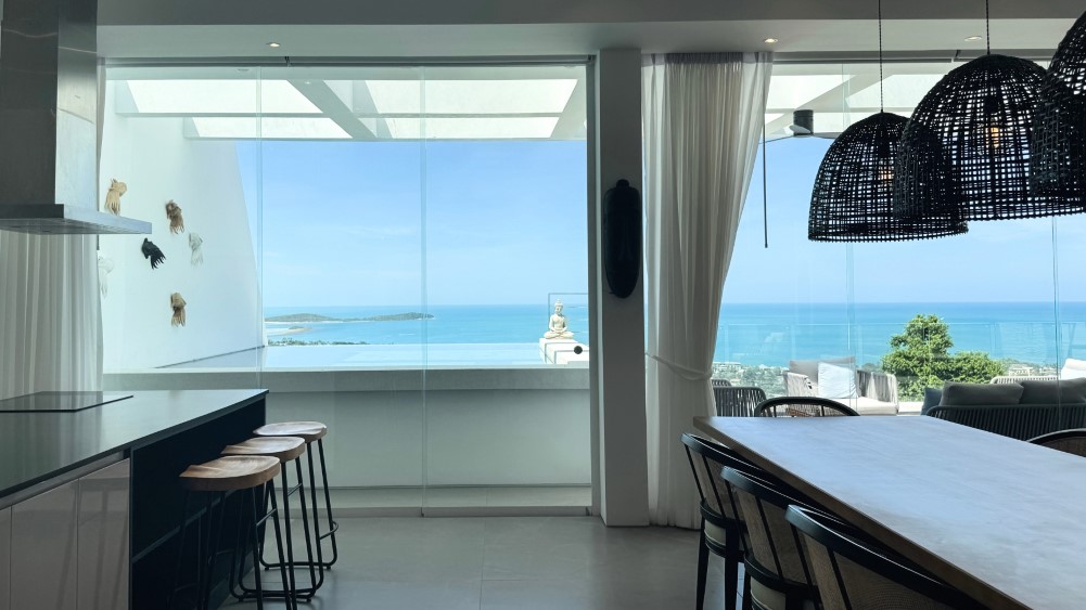 Golden Lotus - The Purity Villa - Breathtaking view of  the Gulf of Thailand